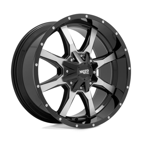 MO970 20X10 8X170 MACH G-BLK -24MM