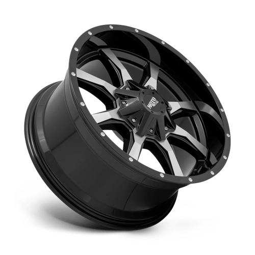MO970 20X10 8X170 MACH G-BLK -24MM