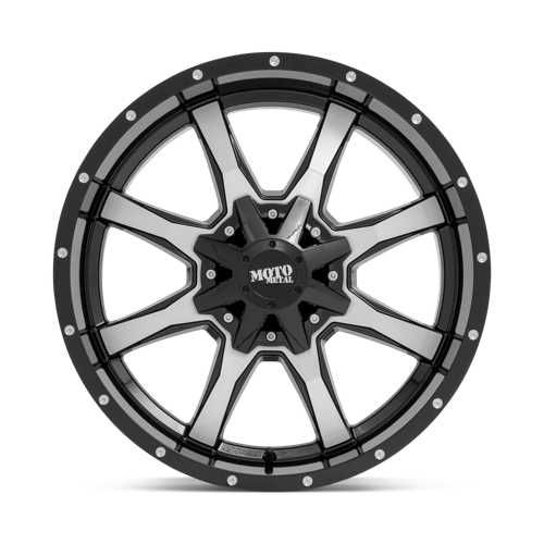 MO970 20X10 8X170 MACH G-BLK -24MM