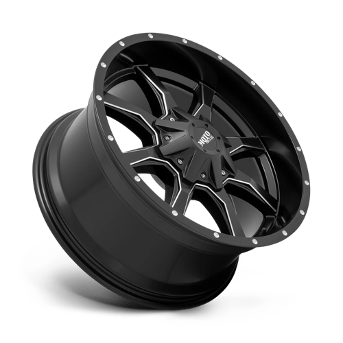 MO970 16X8 5X135 SG-BLK MILL 00MM
