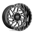 MO985 16X8 5X4.5 G-BLK MACH -6MM