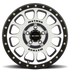 Aluminum Wheels 17x8.5 NV MR305 Bolt Pattern 5 On 127 Offset 0 Lip Size 1.3 Black BM Machined Face-Black Street Loc Method