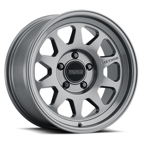 Aluminum Wheels 17x8.5 MR316 Bolt Pattern 5 On 127 Offset 0 Lip Size 2.76 Gloss Titanium TT Method