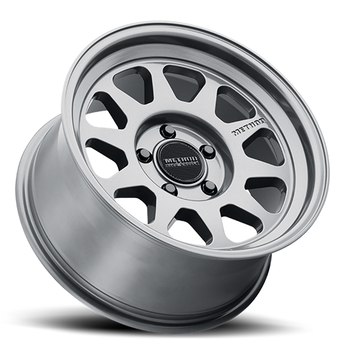 Aluminum Wheels 17x8.5 MR316 Bolt Pattern 5 On 127 Offset 0 Lip Size 2.76 Gloss Titanium TT Method