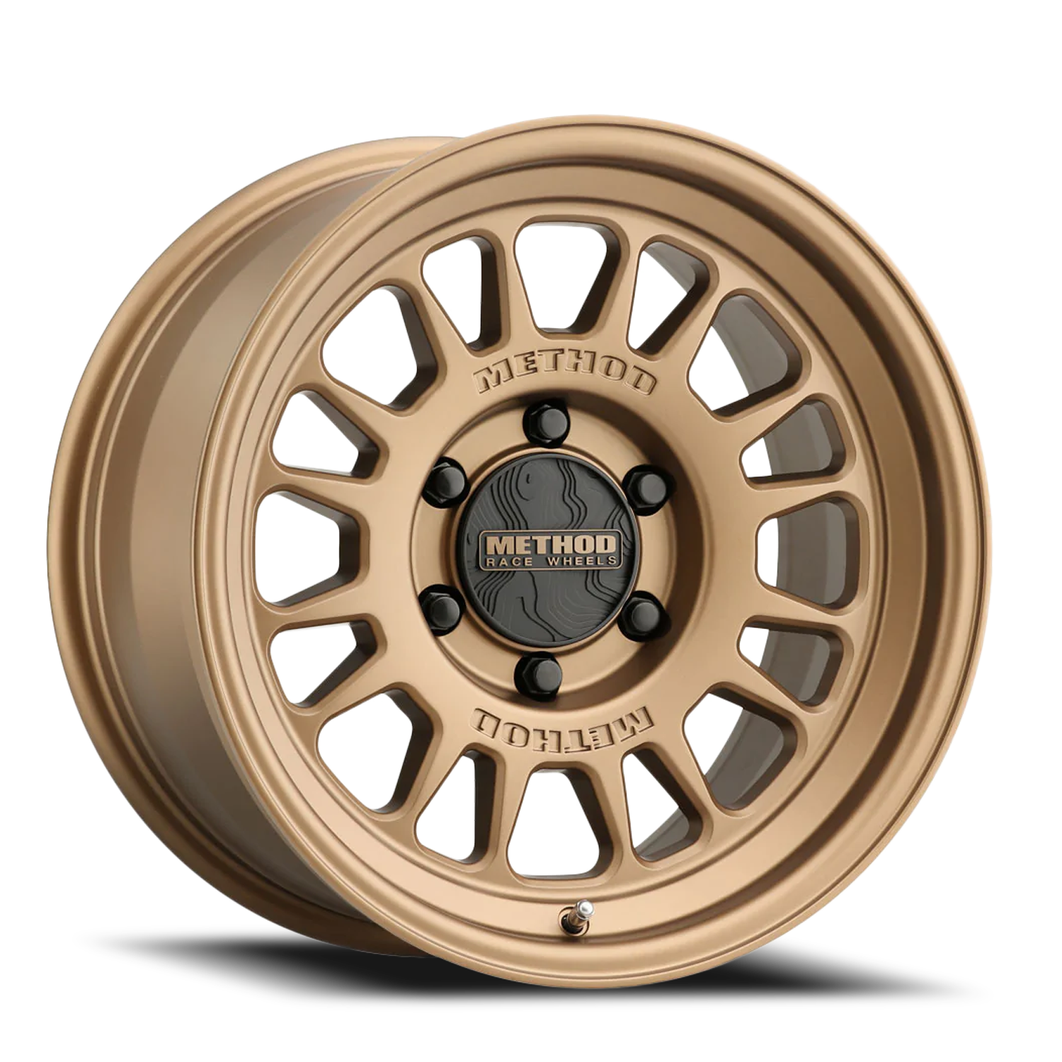 Aluminum Wheels 17x8.5 MR318 Bolt Pattern 6 On 139.7 Offset 0 Lip Size 1.97 Method Bronze BZ Method