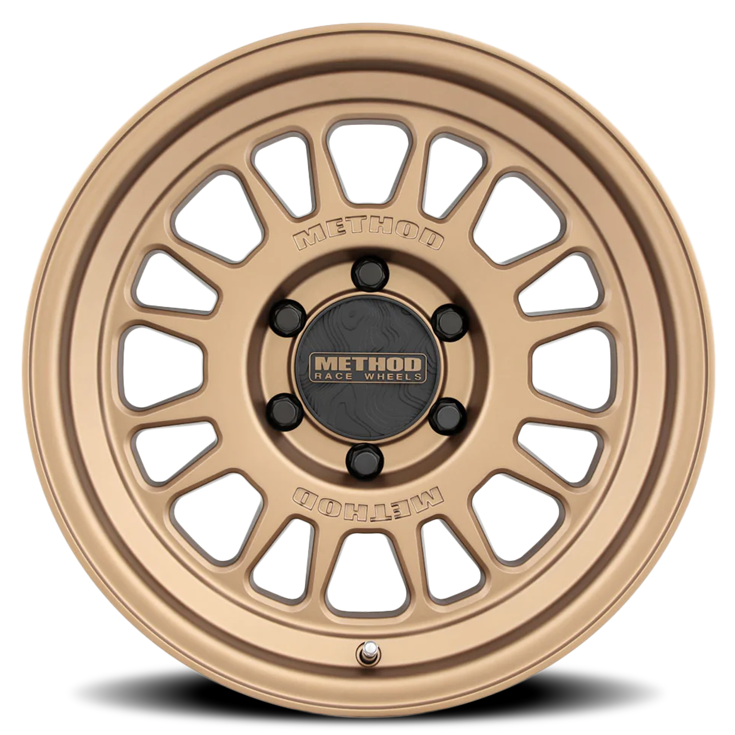 Aluminum Wheels 17x8.5 MR318 Bolt Pattern 6 On 139.7 Offset 0 Lip Size 1.97 Method Bronze BZ Method