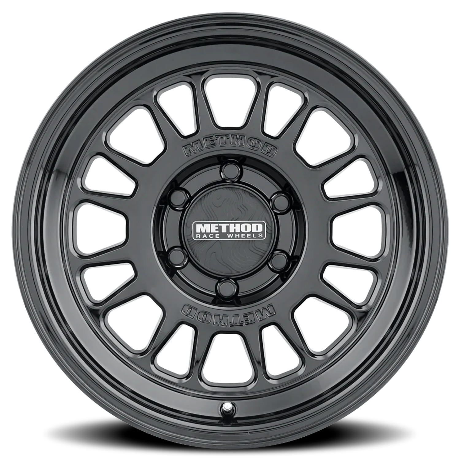 Aluminum Wheels 18x8.5 MR318 Bolt Pattern 6 On 139.7 Offset 40 Lip Size 1.22 Gloss Black GB Method