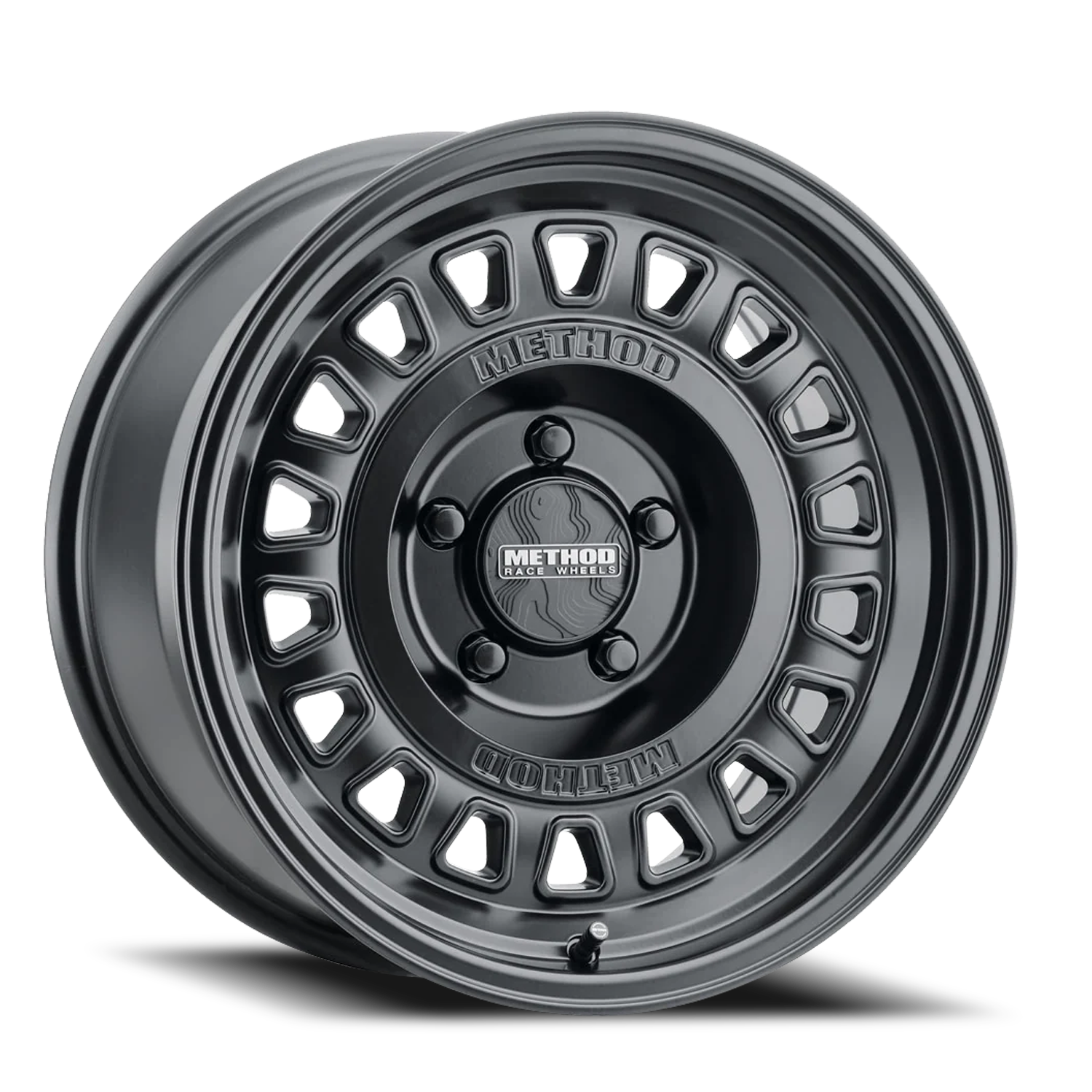 Aluminum Wheels 17x8.5 MR320 Bolt Pattern 5 On 127 Offset 0 Lip Size 2.76 Matte Black MB Method