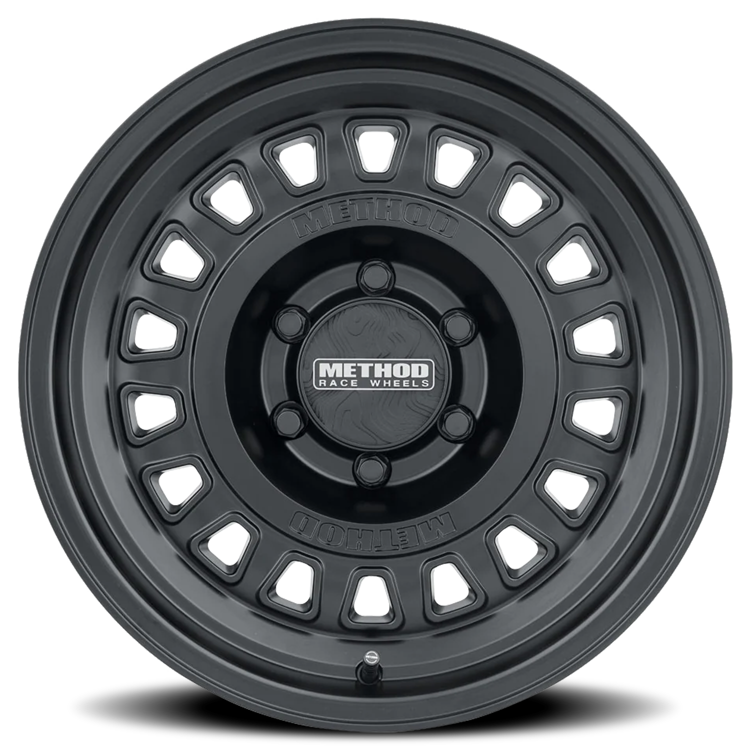 Aluminum Wheels 17x8.5 MR320 Bolt Pattern 6 On 139.7 Offset 0 Lip Size 2.76 Matte Black MB Method