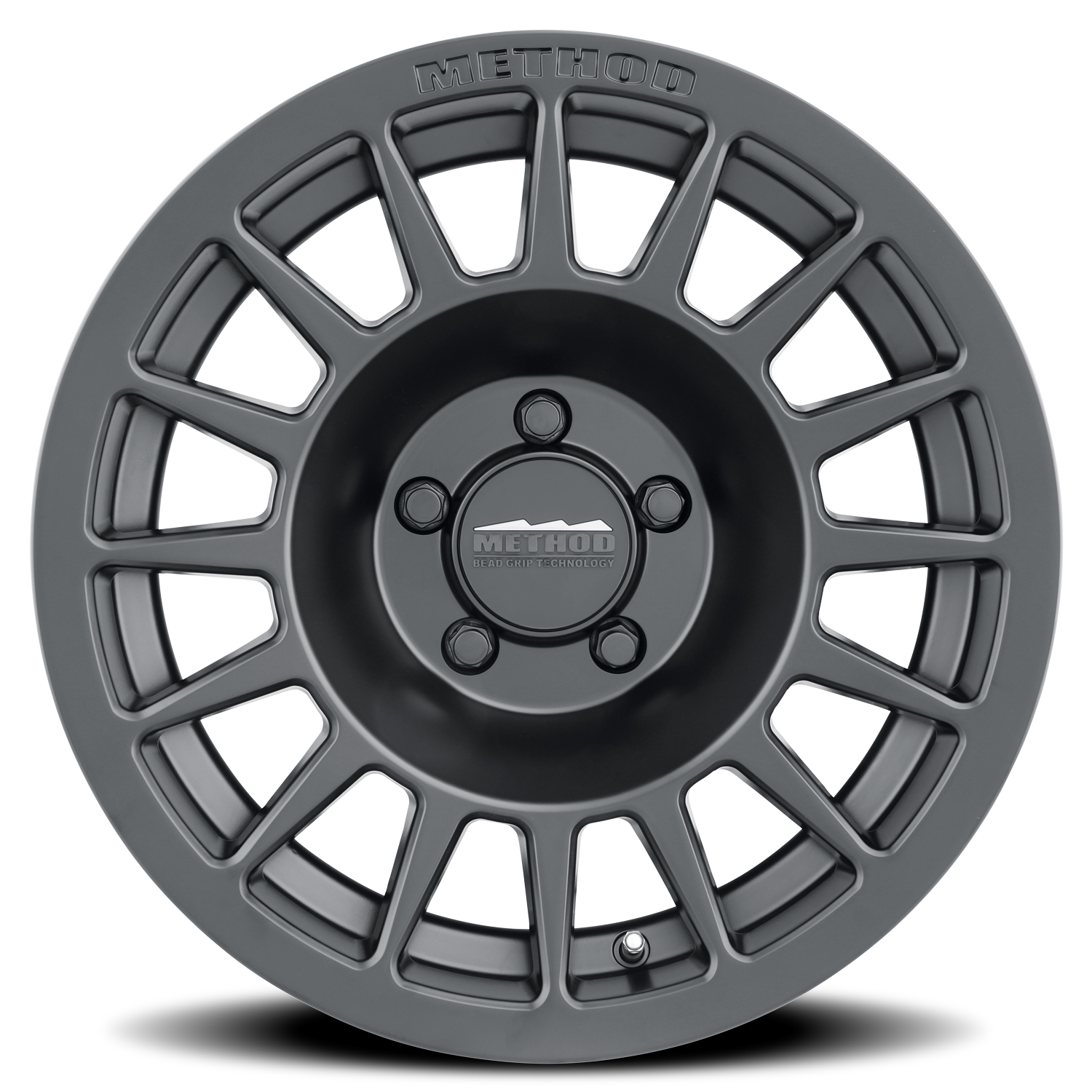 Aluminum Wheels 17x8.5 Bead Grip MR707 Bolt Pattern 5 On 127 Offset 0 Lip Size 0 Matte Black MB Method