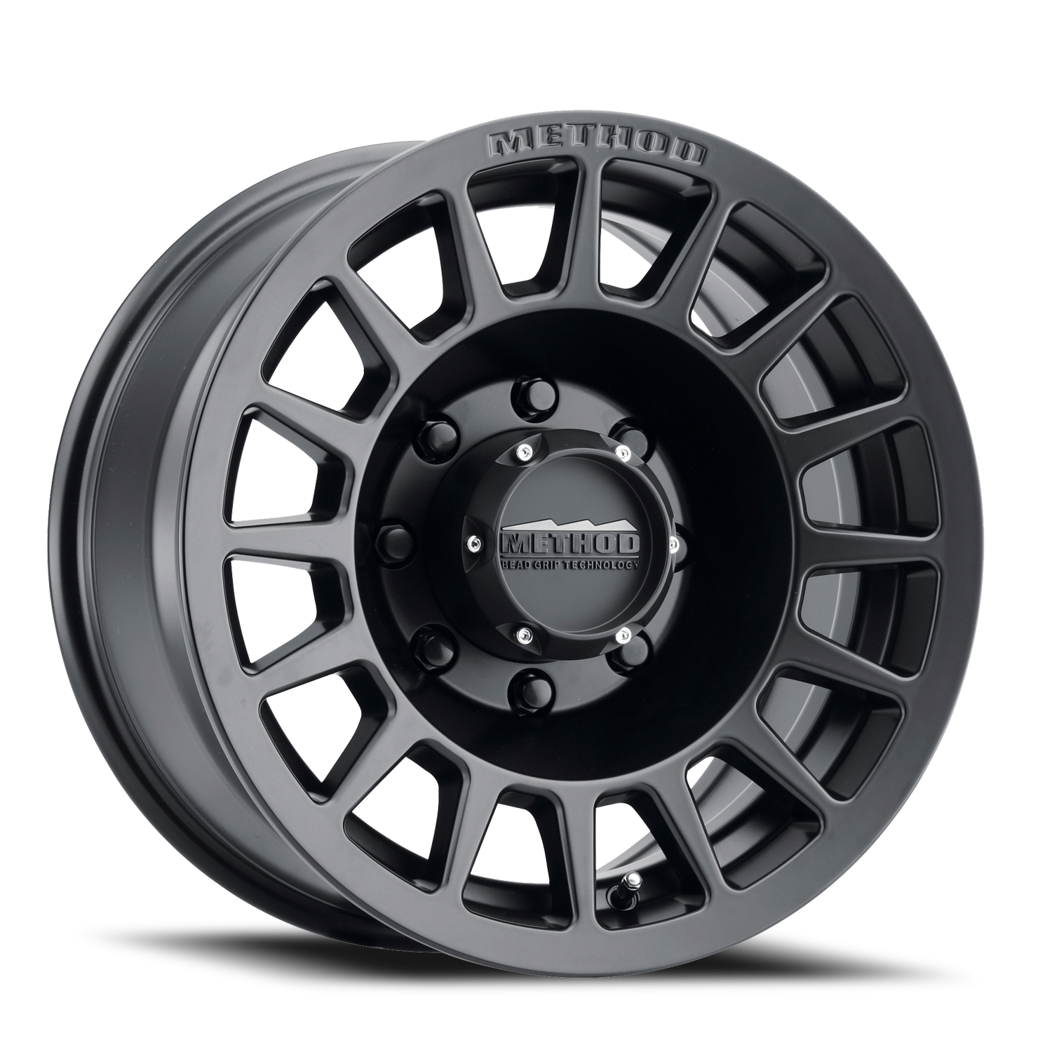 Aluminum Wheels 18x9 Bead Grip MR707 Bolt Pattern 8 On 170 Offset 18 Lip Size 0 Matte Black MB Method