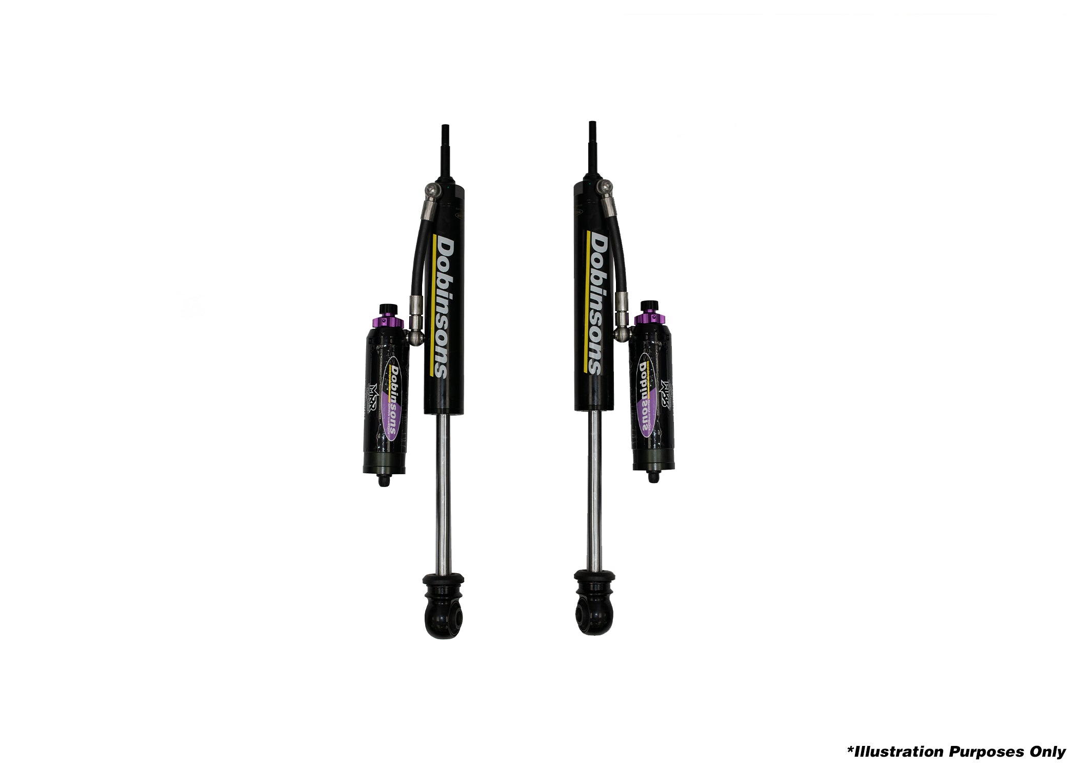 MRR 3 WAY ADJUSTABLE MONOTUBE RESERVOIR SHOCK 2.6" - MRA19-A241