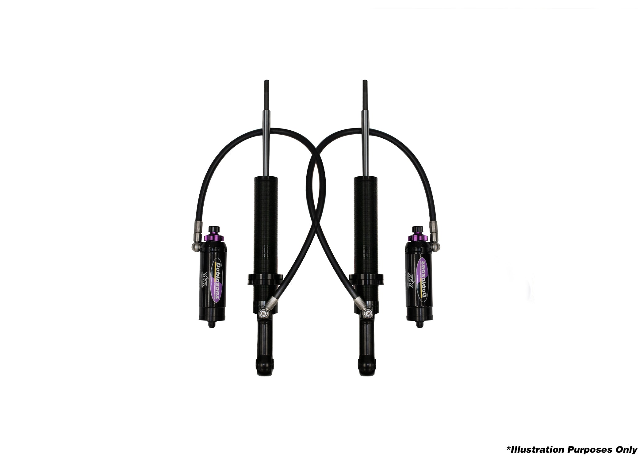DOBINSONS MRR 3 WAY ADJUSTABLE MONOTUBE RESERVOIR STRUT 2.2" - MRA43-A806