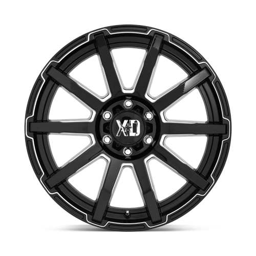 XD847 18X9 5X5.0 G-BLK MILL 12MM