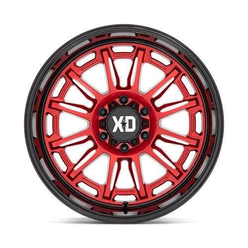 XD865 20X9 5X5.0 RED-MILL BLK-LP 00MM