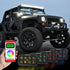 AR-800 Multifunction RGB Switch Panel with Bluetooth Controlled & 47 Inch Extension Cable(Optional) for JEEP