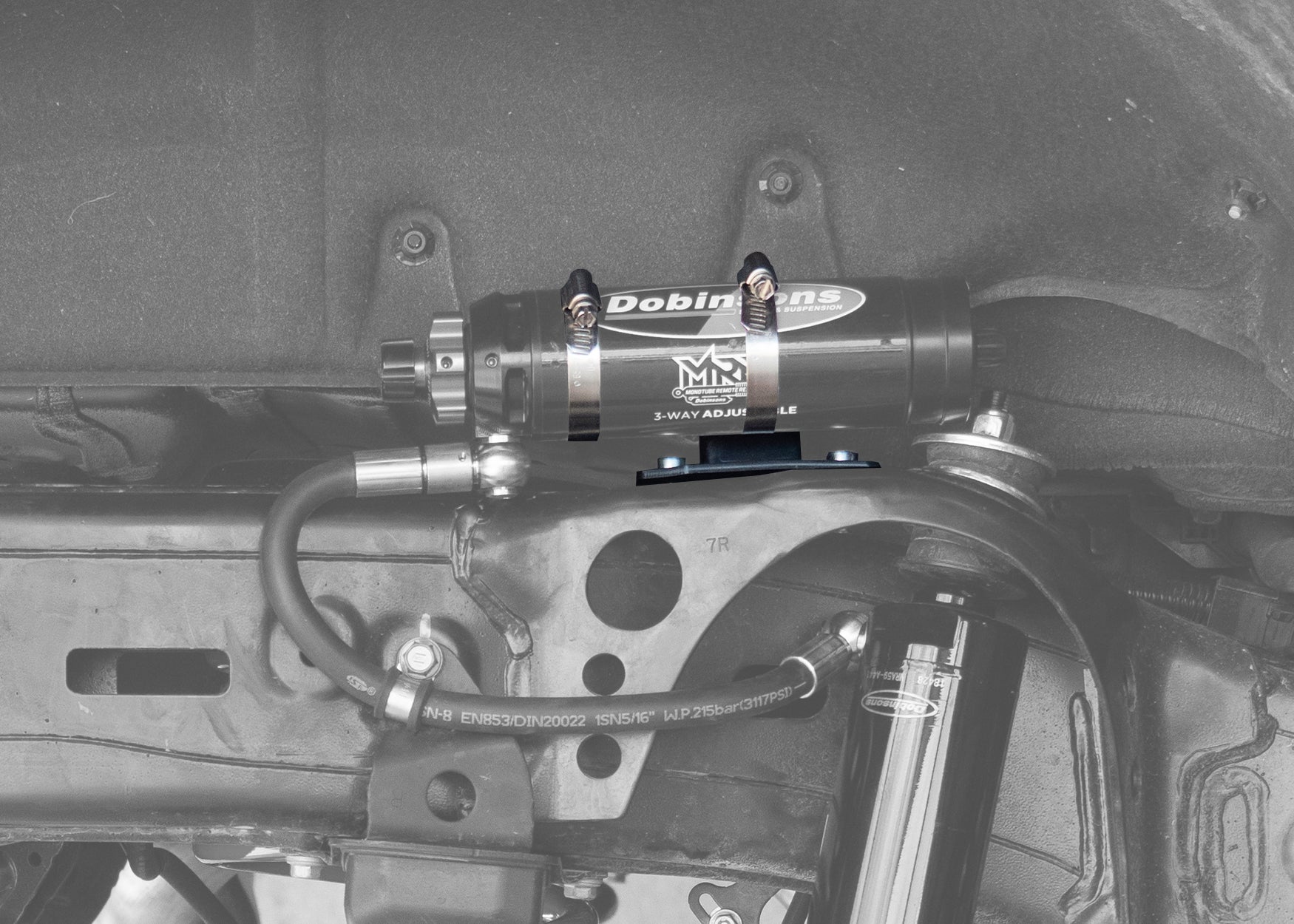 RESERVOIR MOUNT KIT FOR REAR LAND CRUISER 250 & 300 SERIES  - RM59-050