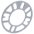 WHEEL SPACER 4X100-5X130 1/8 THICK BULK