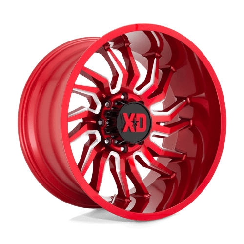 XD858 22X12 6X5.5 CANDY RED MILLED -44MM