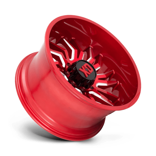 XD858 20X10 5X5 CANDY RED MILLED -18MM