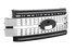 FORD SD 17-19 GRILLE CHROME AMBER DRL