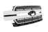 FORD F150  18-20 GRILLE CHROME AMB DRL