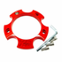 XDS 5X5 ALUM BASE PC RED LOGO2