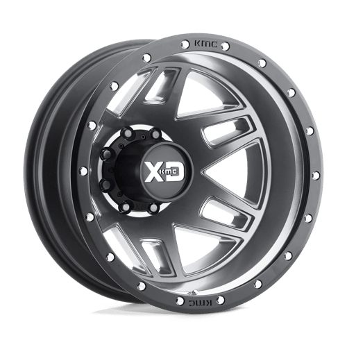 XD130 17X6.5 8X200 M-GRY BLK-RNG -140 RR