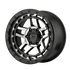 XD140 18X8.5 6X135 S-BLK MACH 18MM