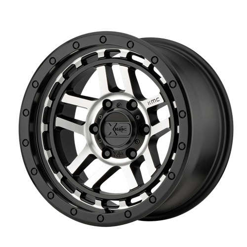 XD140 17X8.5 5X5.0 S-BLK MACH 18MM