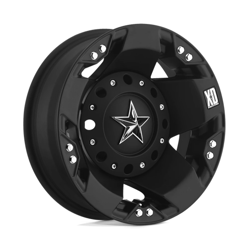 ROCKSTAR DRW 17X6 8X200 -134 MBLK (DR)