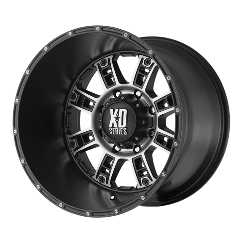 XD809 RIOT 18X9 6X135 M-BLK/MCH +18MM