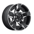 XD811 20X9 5X4.5/4.75 M-BLK MACH 18MM
