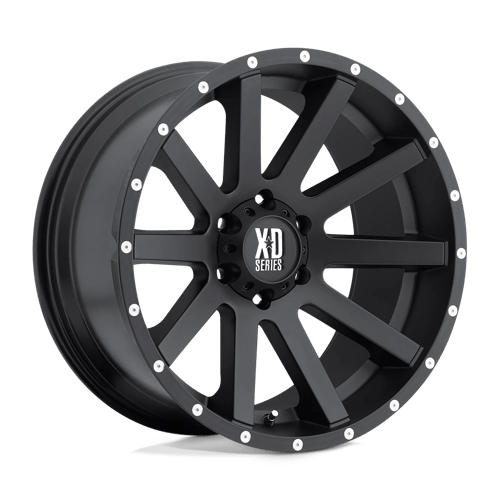 XD818 20X10 6X135 SATIN BLACK -24MM
