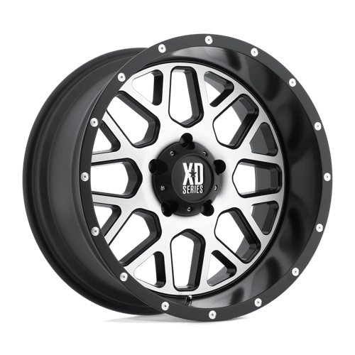 XD820 20X9 6X5.5 106.25 S-BLK MACH +0