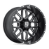 XD820 17X8.5 6X5.5 S-BLK MILL 00MM