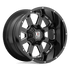 XD825 20X10 8X170 GBLK MILL -24M TALLCAP