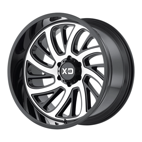 XD826 20X10 5X5.0 G-BLK MACH FACE -24MM