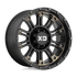 XD829 20X10 8X180 S-BLK MACH DTCC -24MM