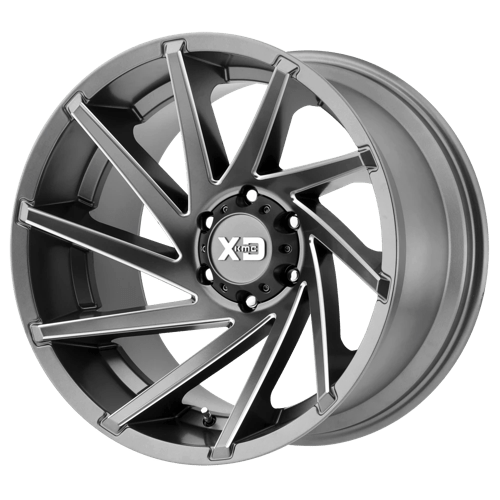 XD834 18X9 6X5.5 SATIN GRAY MILL 18MM