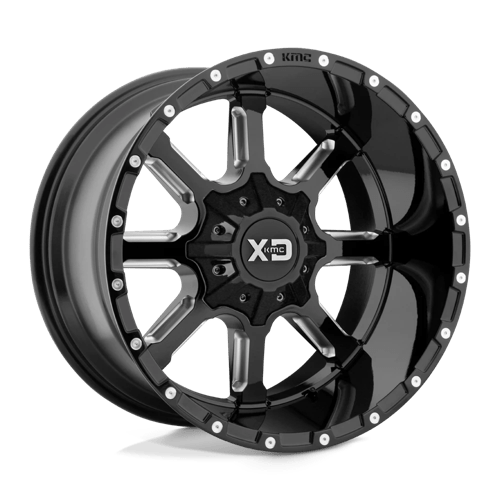 XD838 20X10 5X5.0/5.5 G-BLK MILL -18MM