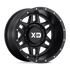 MACHETE UTV 15X7 4X110 SATIN BLACK 35MM