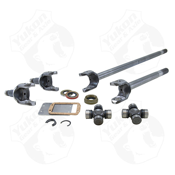 Yukon Axle Kit 4340 Chrome-Moly For 07-17 Dana 44 JK Rubicon Front W/ 7166X Joints Yukon Gear & Axle