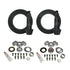 Re-Gear And Install Kit Dana 44 Front & Rear Jeep Jl/Jt Rubicon 4.88 JL & Jt Rubicon D44 (M220) Rear/ D44 (M210) Front 4.88 Ratio Complete Gear/Kit Package Yukon Gear