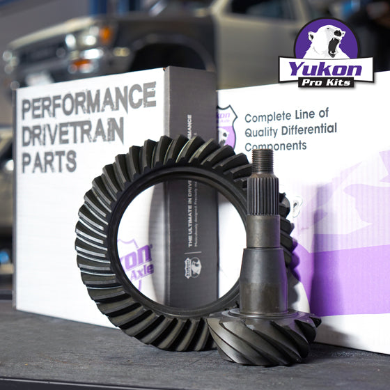 10.5 inch GM 14 Bolt 4.11 Rear Ring and Pinion Install Kit 30 Spline Positraction Yukon Gear & Axle