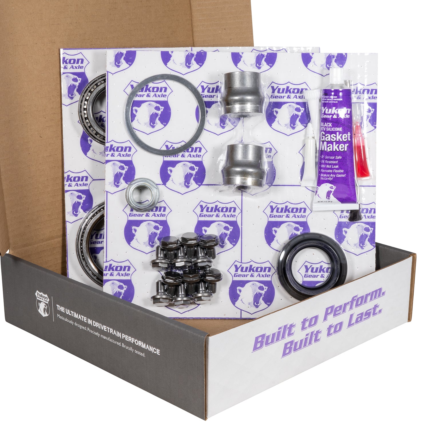 Ring & Pinion Gear Kit Package Front & Rear With Install Kits - Toyota 8.2/8 Inch IFS Toyota 2010& Up 4RUNNER/ Fj Cruiser W/ Locker (8.2/8 Inch ) 4.88 Gear Package (For 3.73& Dwn Front Case) Yukon Gear