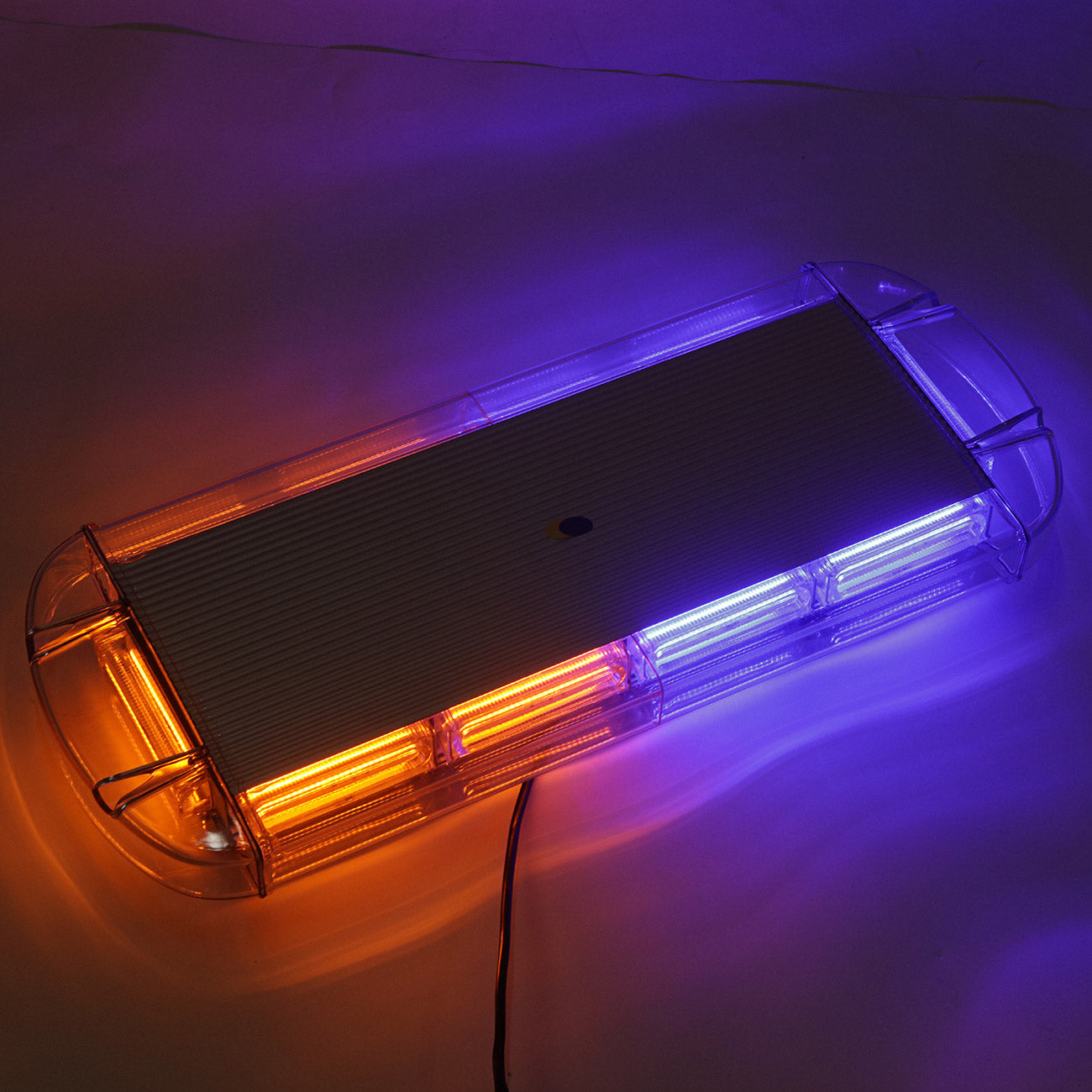 21" Amber/Amber&Blue Strobe Roof Mount Magnetic Emergency Light