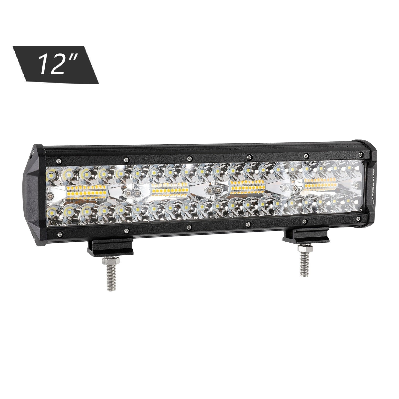 12 inch 240W 6 Modes White&Amber Off Road Led Light Bar
