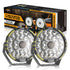 (2pcs/set) 9 Inch 270W 37776LM 360-PRO Series Offroad LED Driving Lights+Amber/Black Covers(Optional)