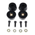 Energy Suspension 96-02 Toyota 4Runner Front Hyper Flex Bump Stop Set - Black
